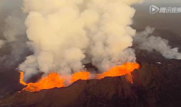 火山爆发的视频,壮丽景象与自然力量